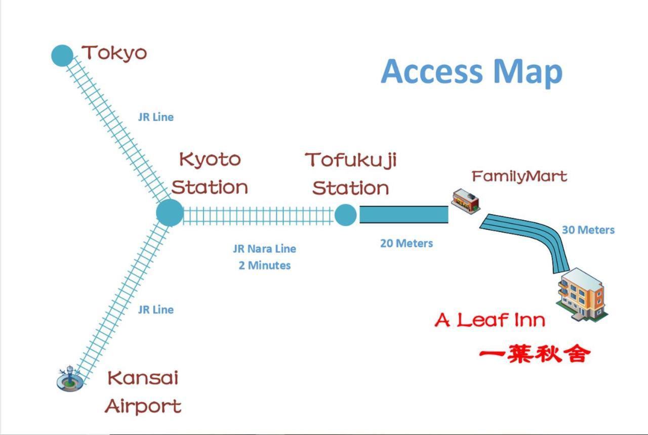 A Leaf Inn Kyoto Ngoại thất bức ảnh